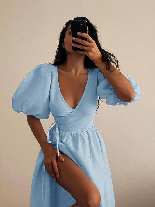 Estelle Puff Sleeve Dress