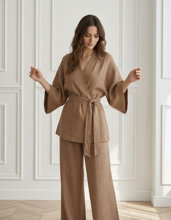 Meadow Linen Matching Set