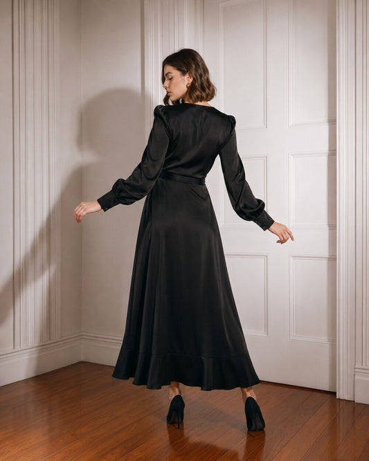 Sabine Silk Dress