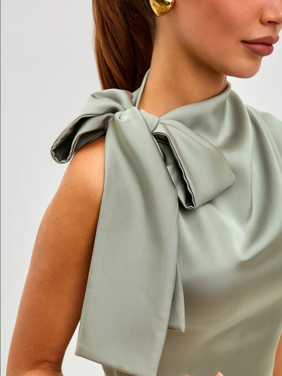 The Celeste Silk Dress