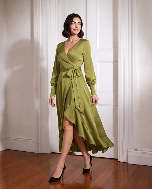 Sabine Silk Dress
