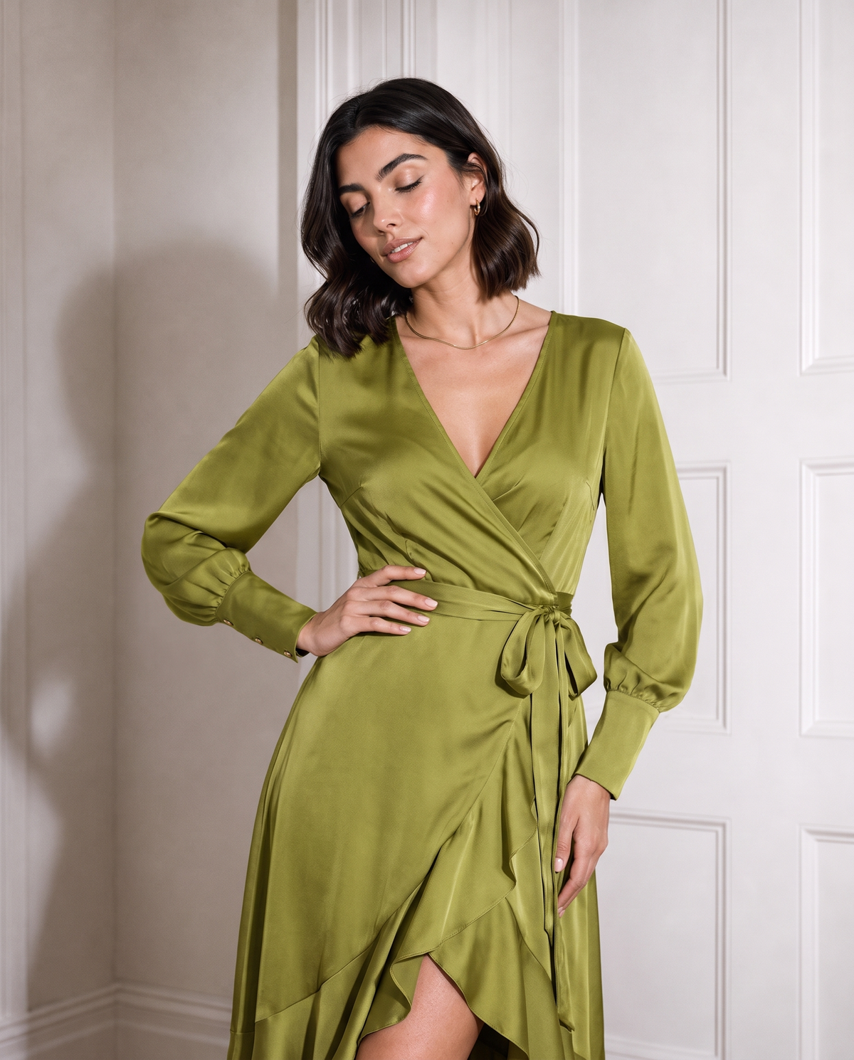 Sabine Silk Dress