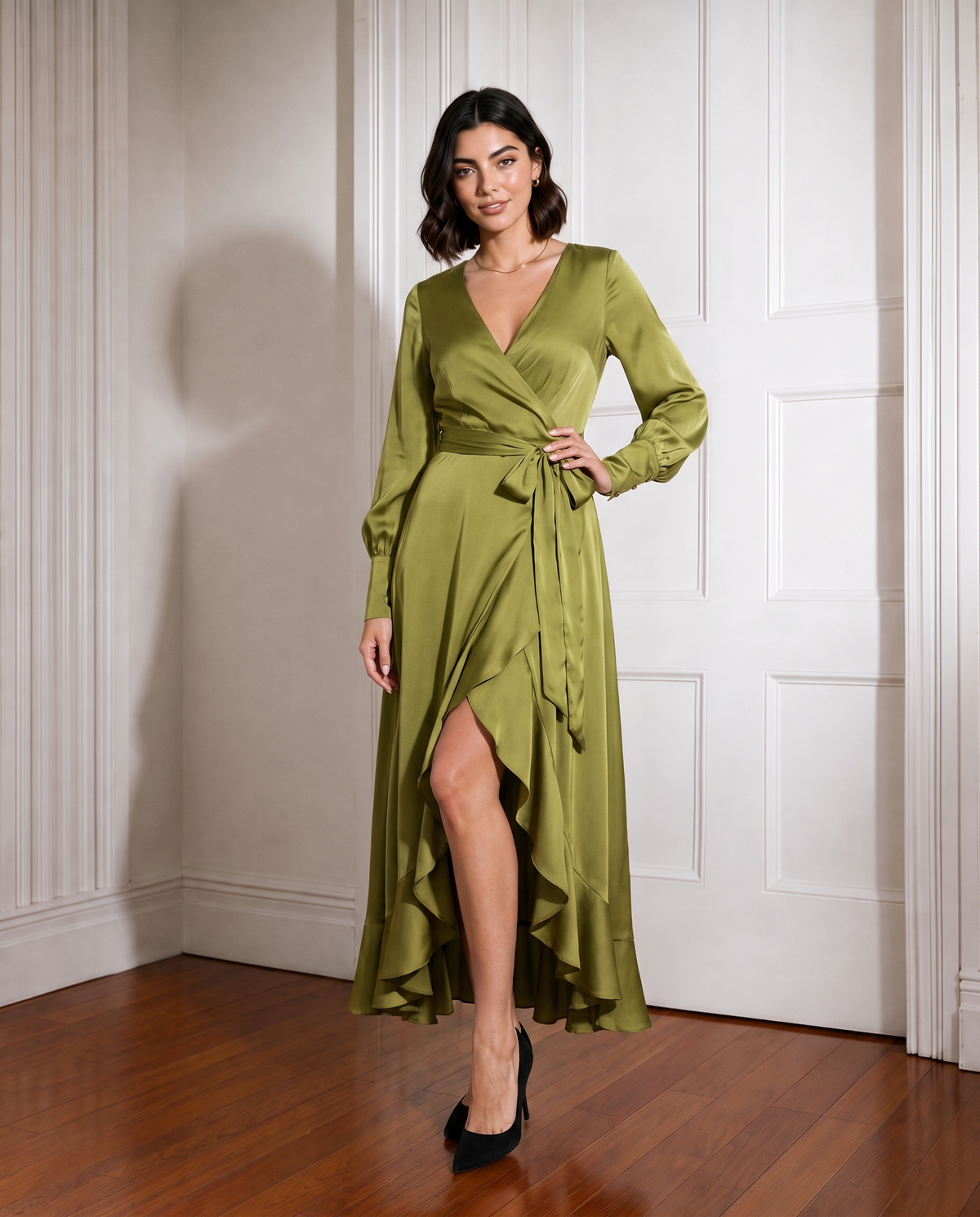 Sabine Silk Dress