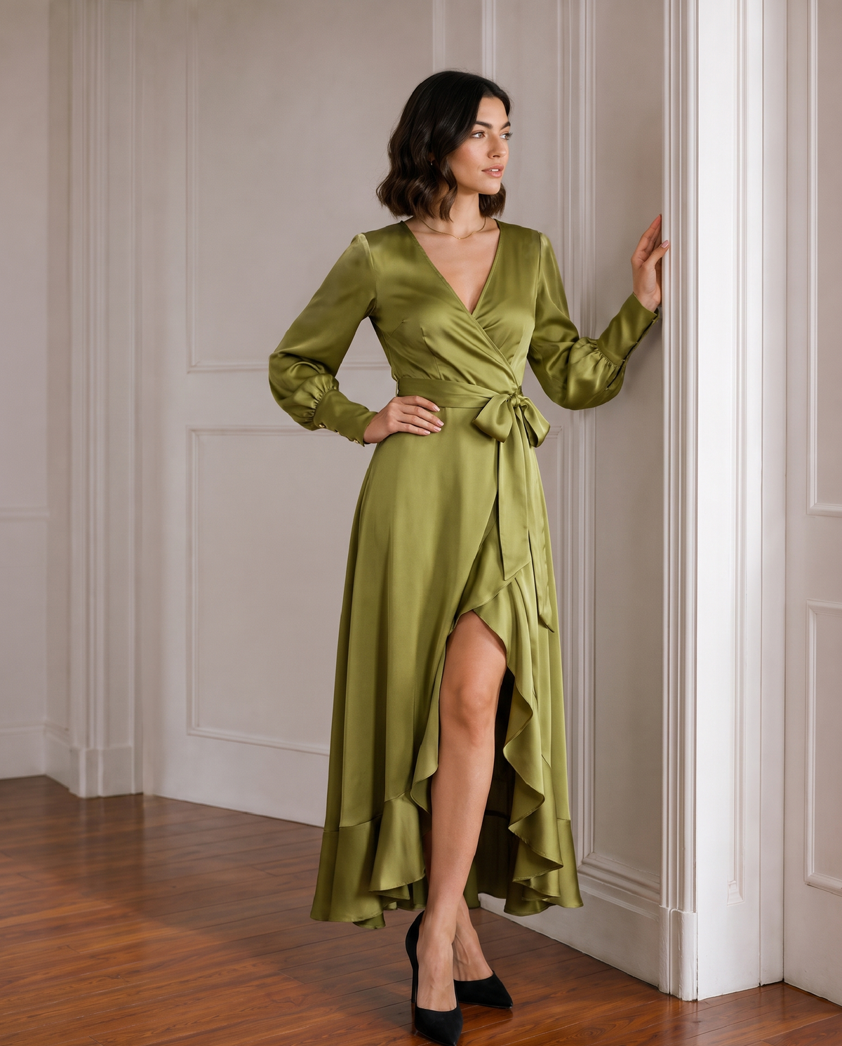 Sabine Silk Dress