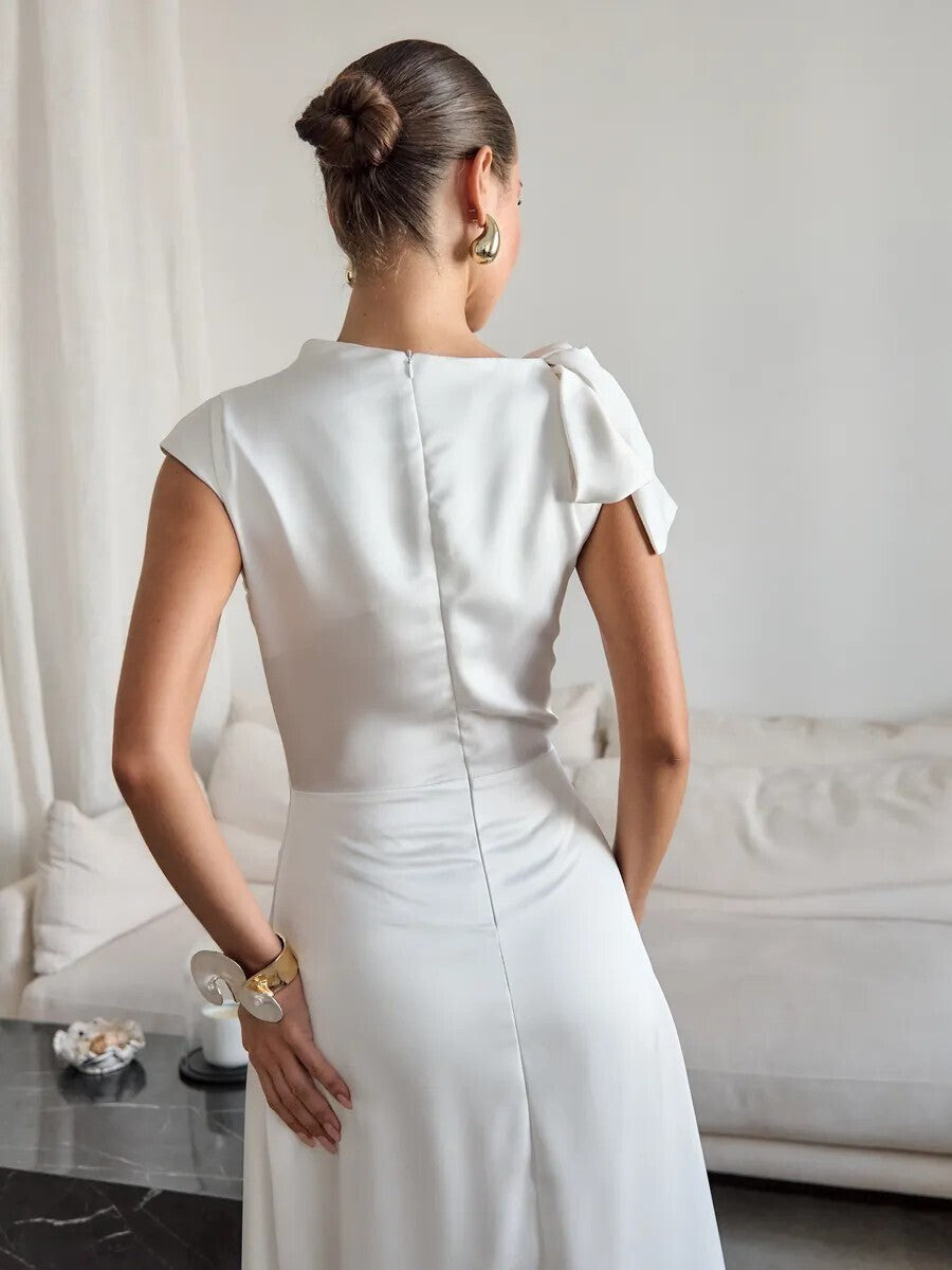 The Celeste Silk Dress