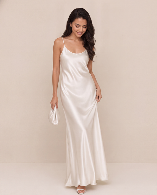 Petra Silk Maxi Dress