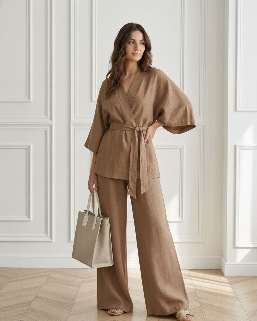 Meadow Linen Matching Set