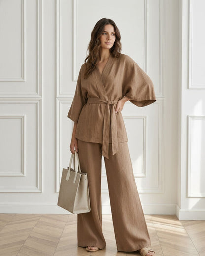 Meadow Linen Matching Set