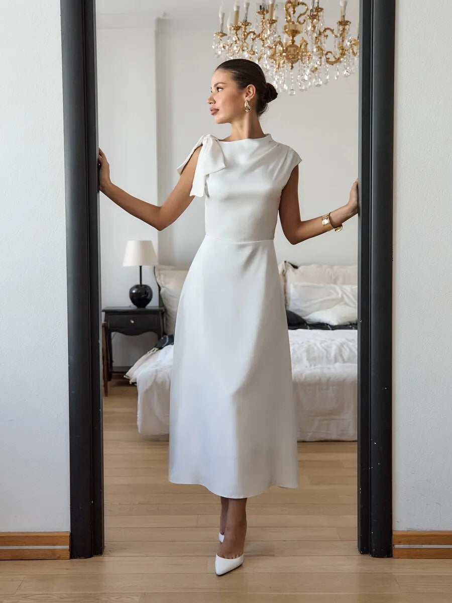The Celeste Silk Dress