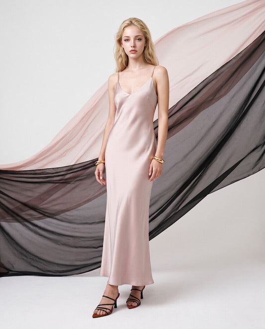 Rosalie Silk Slip Dress