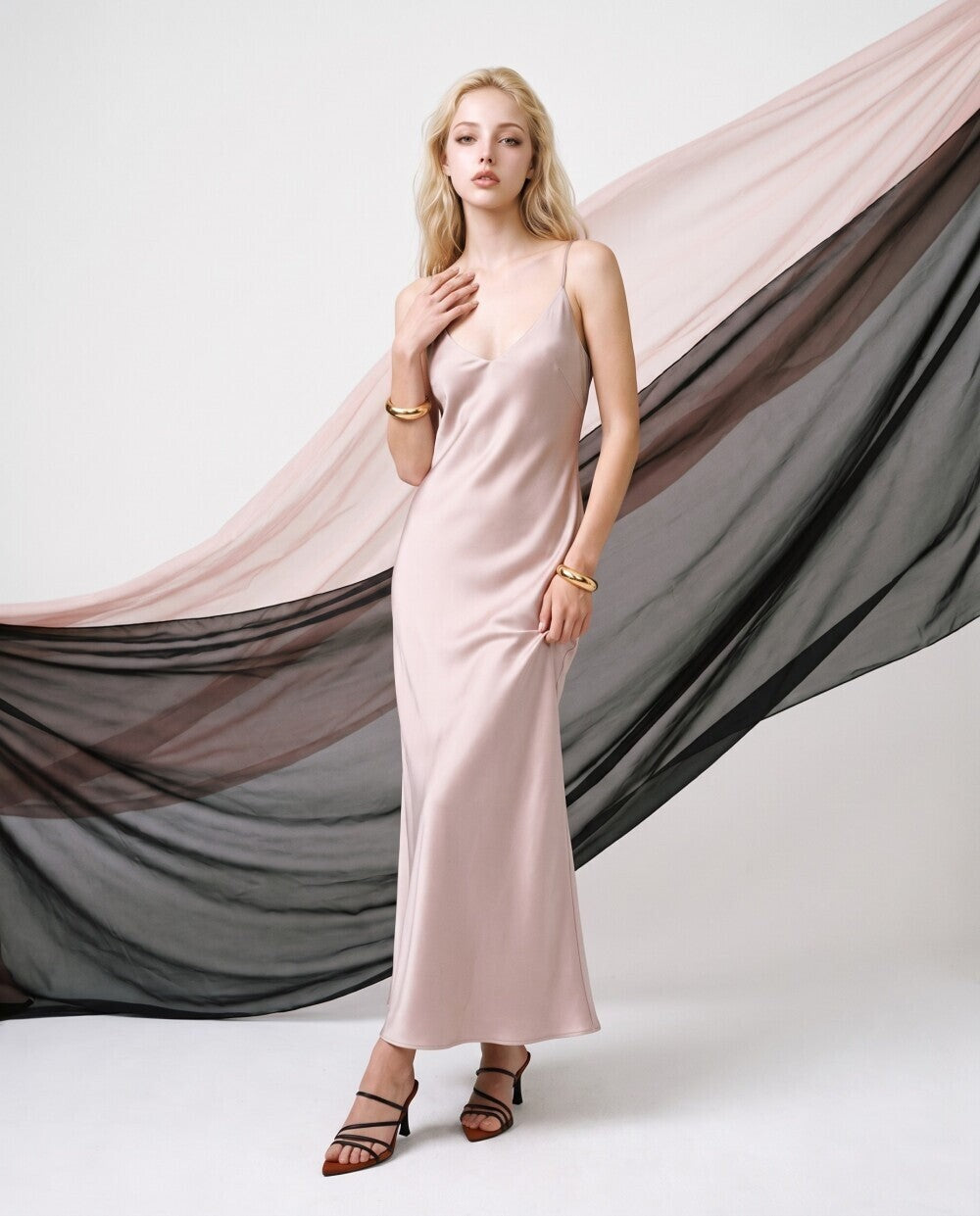 Rosalie Silk Slip Dress