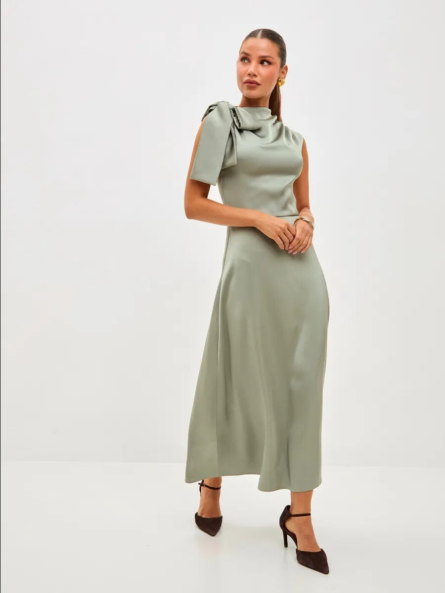 The Celeste Silk Dress