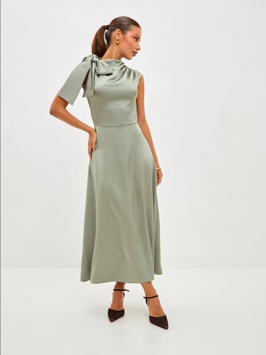 The Celeste Silk Dress