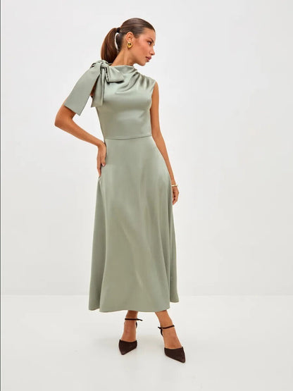 The Celeste Silk Dress