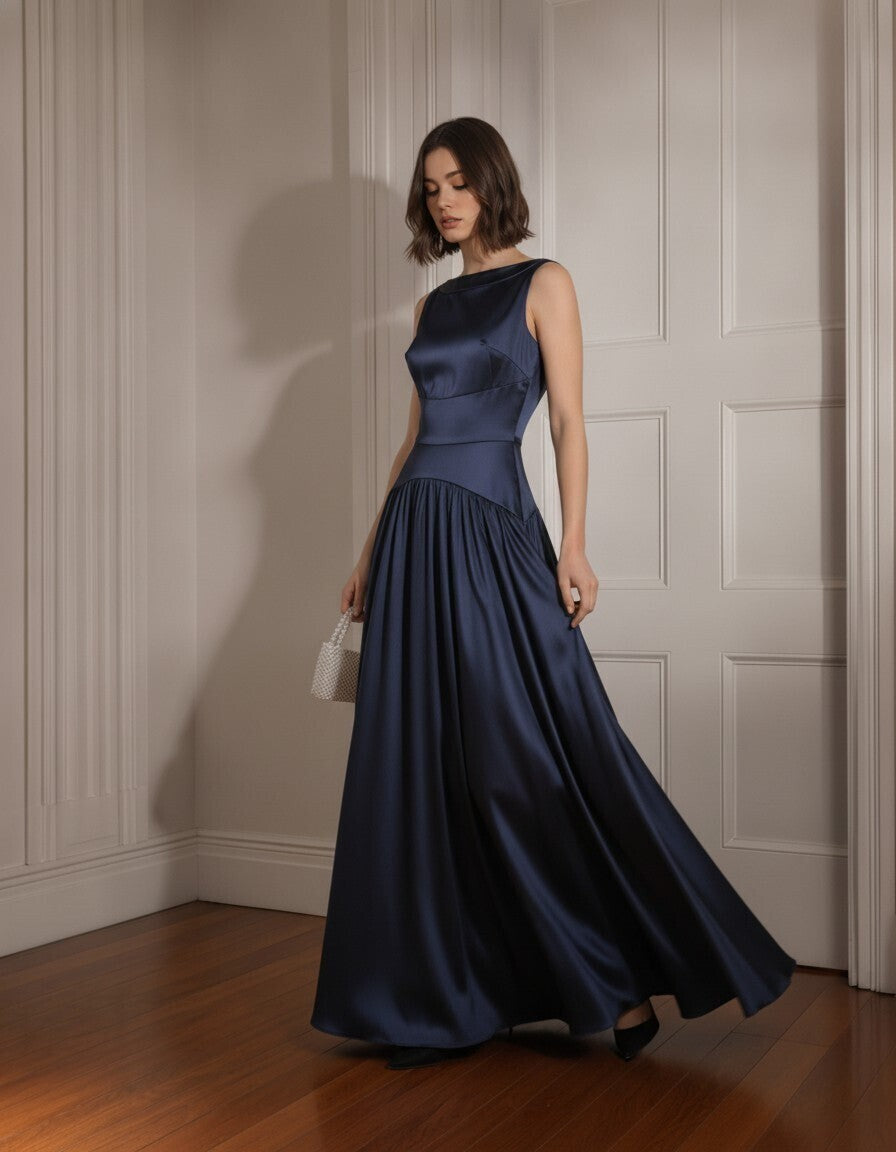 Evelyn Silk Dress