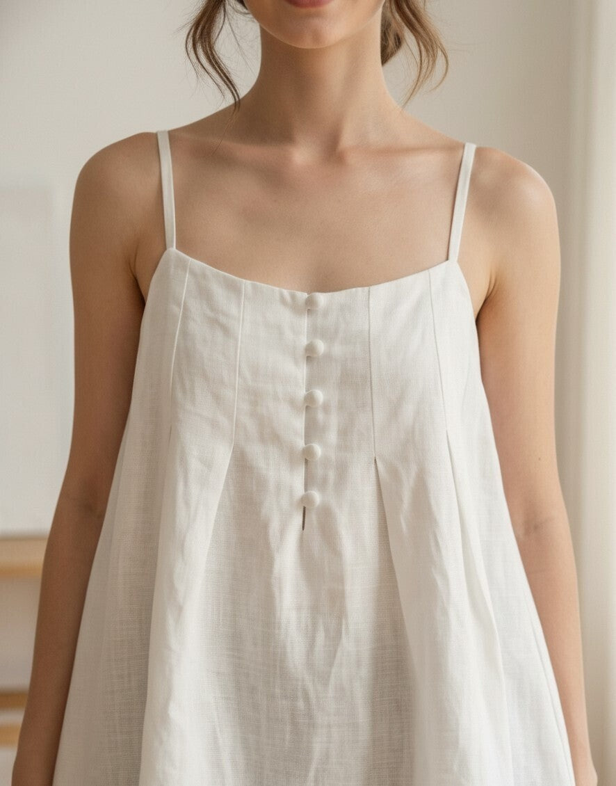 Nadine Linen Cami Top
