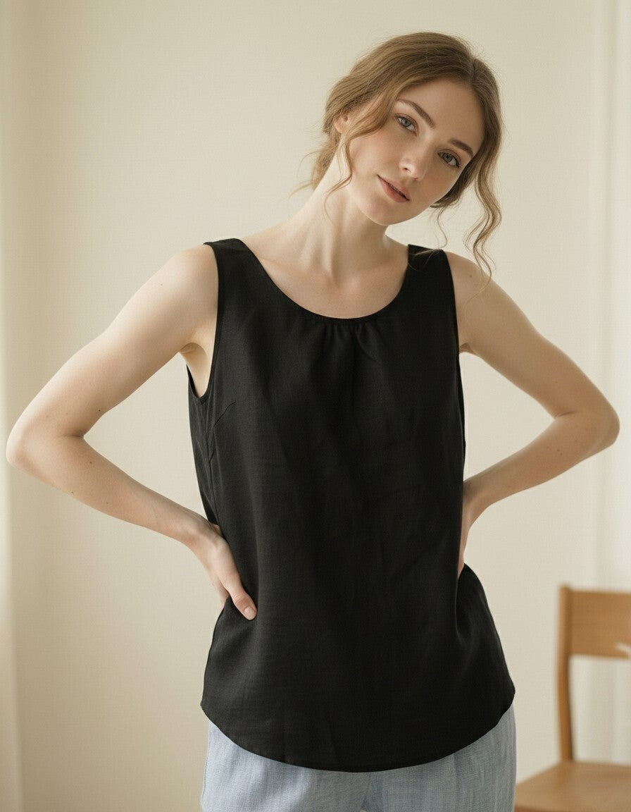 Linden Linen Tank Top