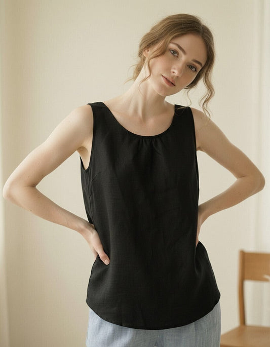 Linden Linen Tank Top