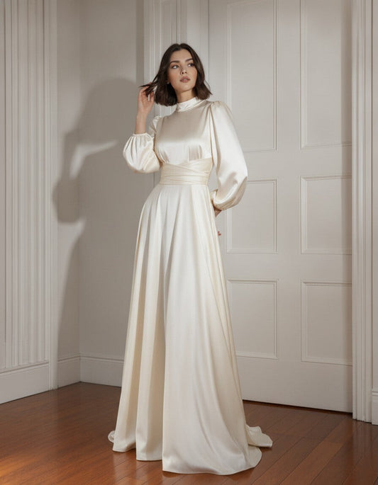 Genevieve Silk Maxi Dress