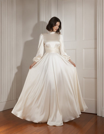 Genevieve Silk Maxi Dress