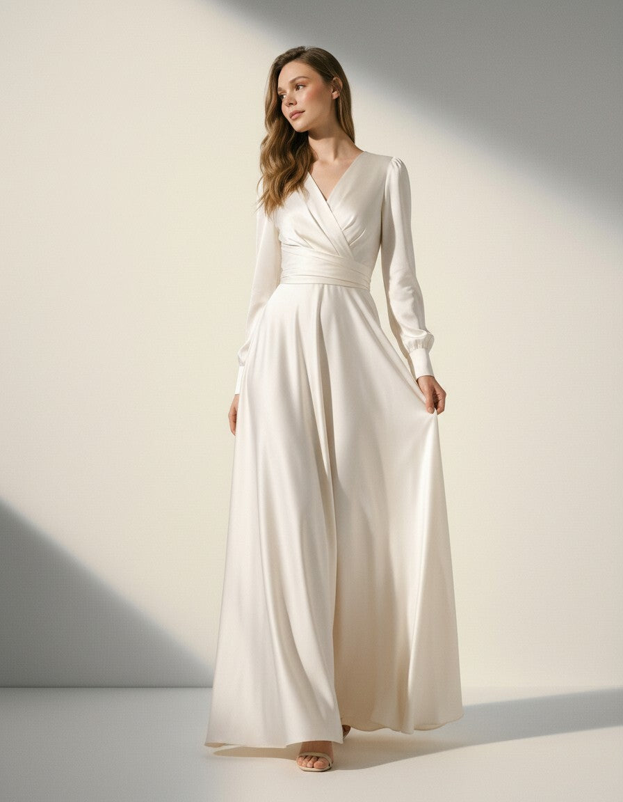 Irovy Wrap Maxi Dress