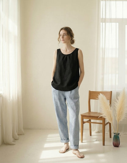 Linden Linen Tank Top