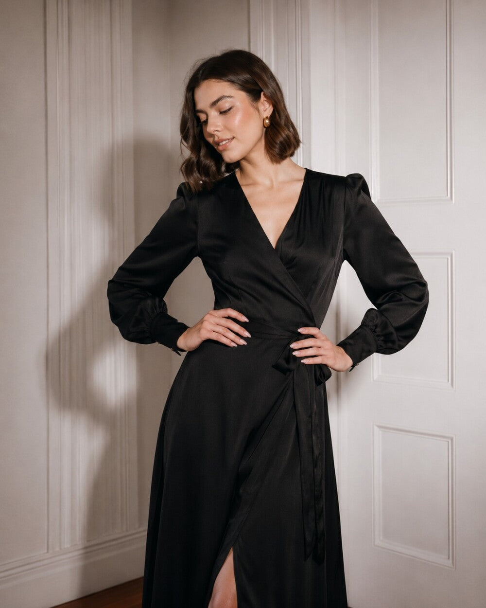 Sabine Silk Dress