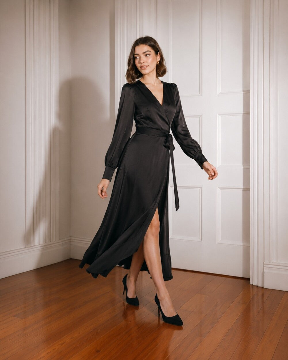 Sabine Silk Dress