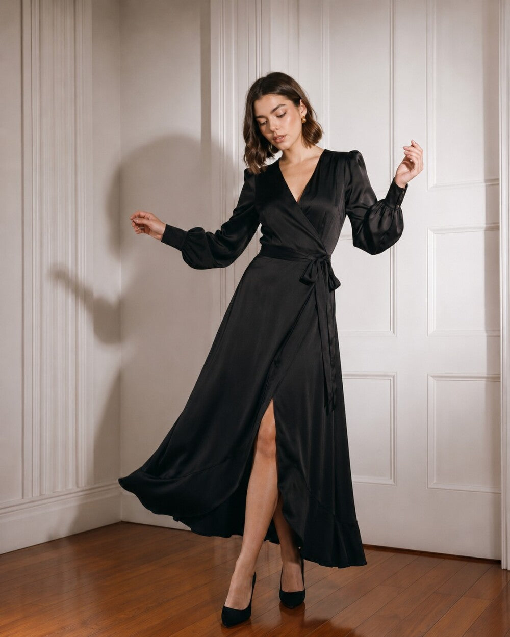 Sabine Silk Dress