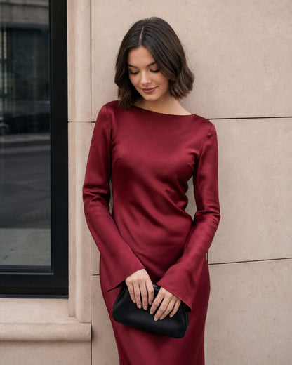 Ophelia Silk Dress