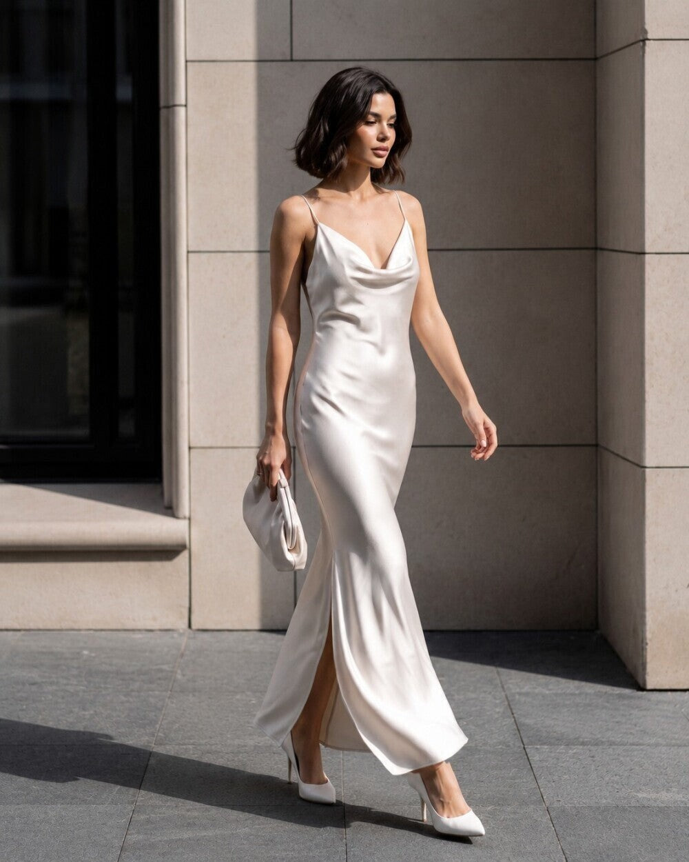 Sylvie Silk Dress
