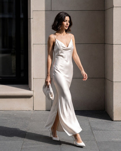 Sylvie Silk Dress