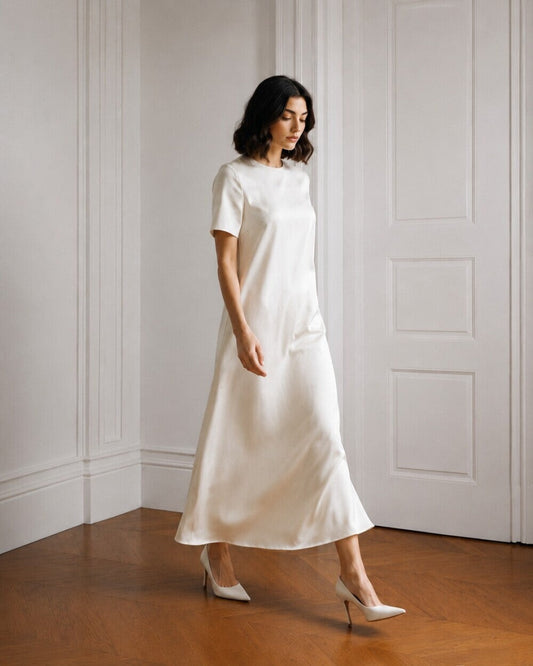 Noemie Silk Dress