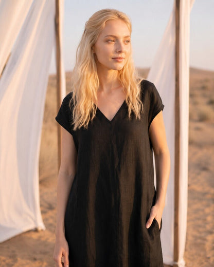 Eloise Linen Dress