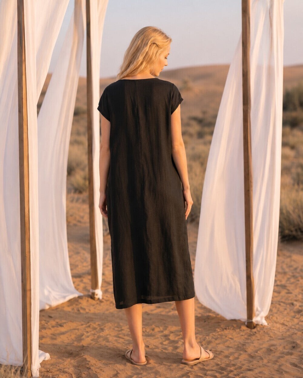 Eloise Linen Dress
