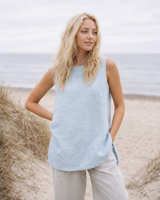 Giselle Linen Top