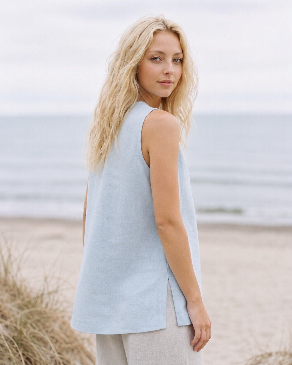 Giselle Linen Top