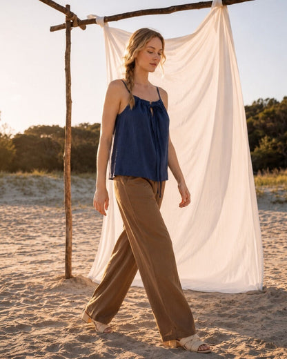 Manon Linen Top