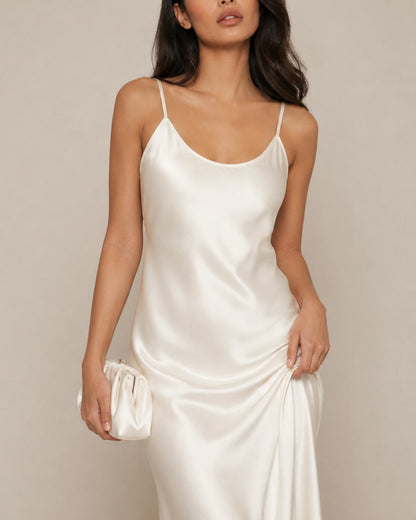 Petra Silk Maxi Dress