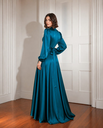 Genevieve Silk Maxi Dress