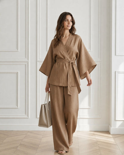 Meadow Linen Matching Set