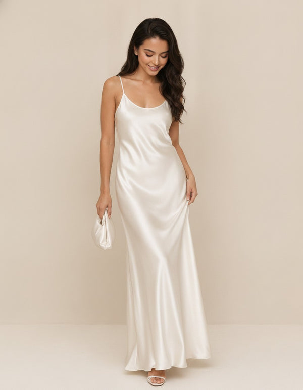 Petra Silk Maxi Dress