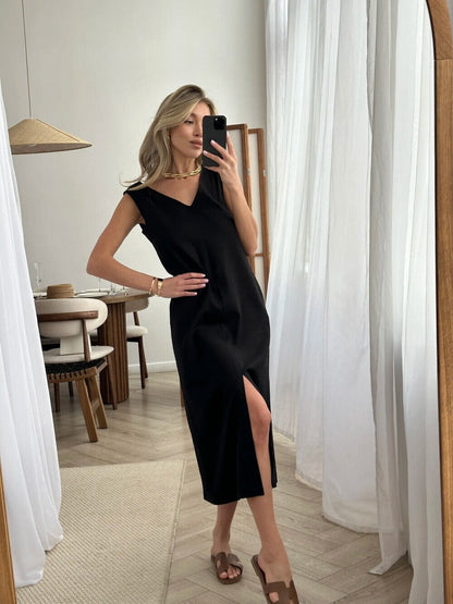 Noemi Linen Shift Dress
