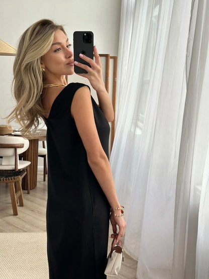 Noemi Linen Shift Dress
