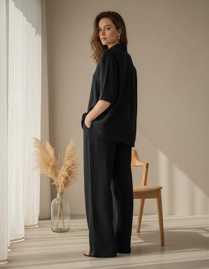 Tuxedo Linen Set