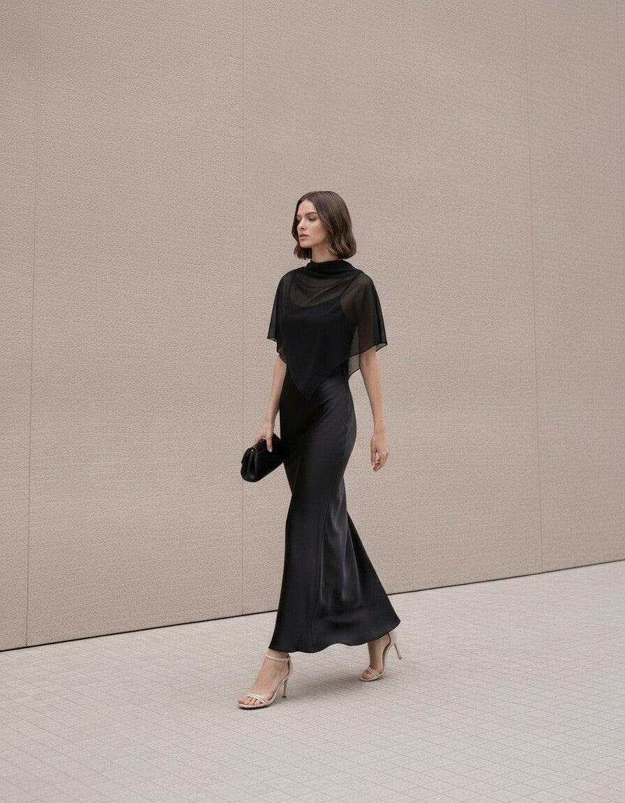 Audrey Silk Dress