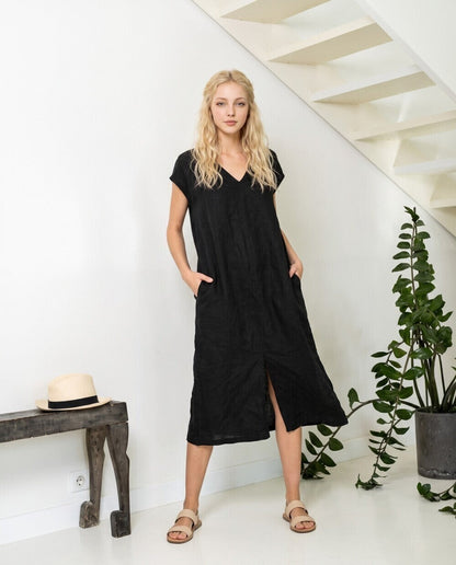 Eloise Linen Dress