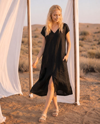 Eloise Linen Dress