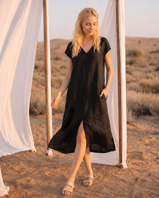 Eloise Linen Dress