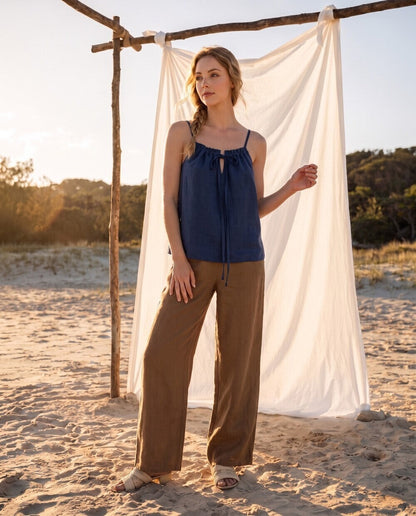 Manon Linen Top